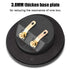 Terminal Connector, Pure Copper Plated Wiring Terminal, 48MM 2 Copper Binding Post Terminal Cable Connector