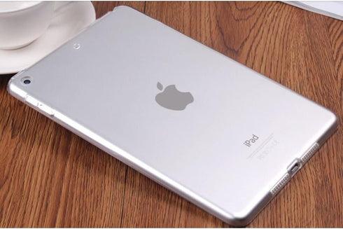 iCoverCase Clear Case for iPad 10.2" (2021/2020/2019), Ultra-Thin Transparent Soft TPU Back Cover for 9th/8th/7th Gen