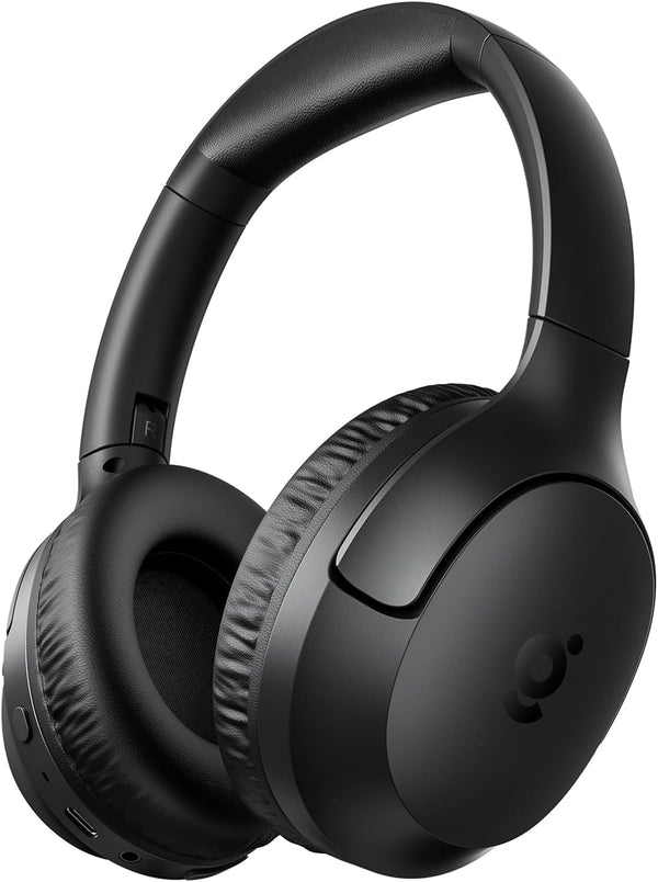 wegear HS7 Bluetooth Headphones Over Ear, 60H Playtime Wireless Headphones with Microphone,