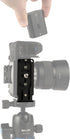 SLIK i-Bracket Arca-Compatible Quick Release Plate for Mirrorless Canon R, Nikon Z, Sony a7 Series Cameras