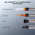 K&F Concept Multifunctional Lens Cleaning Kit, Aluminium Alloy Pen*1 + Airpods Stripper*3 + Flocking Sponge*3 for