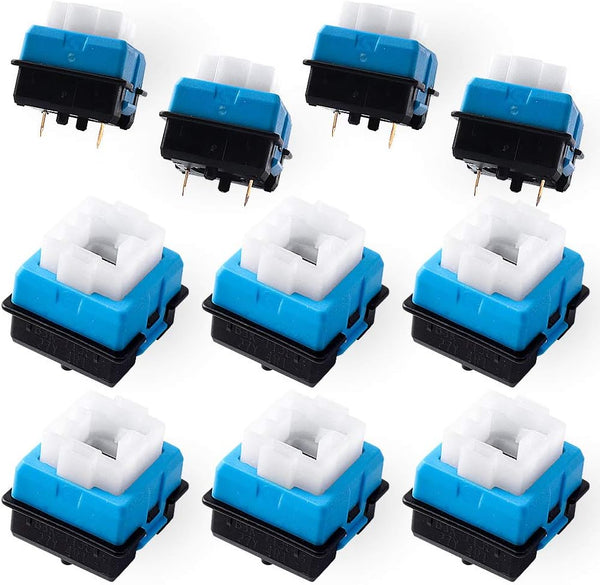 10X Romer G Mechanical Keyboard Switches for Logitech G310 G810 G910 G613 GPro Keyboards (Blue)