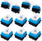 10X Romer G Mechanical Keyboard Switches for Logitech G310 G810 G910 G613 GPro Keyboards (Blue)