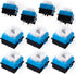 10X Romer G Mechanical Keyboard Switches for Logitech G310 G810 G910 G613 GPro Keyboards (Blue)