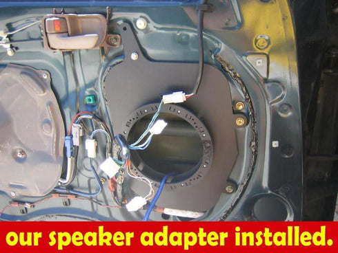 Front Door Speaker Adapter Spacer Rings, 6 1/2" Fits 1995-1999 Avalon, SAK014_55, 1 Pair