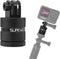 Aluminum 1/4 inch 20 Camera Mount, 360 Degree Rotation Tripod Adapter for GoPro Hero 12 Black, DJI Action4/3, Xiaoyi 4K