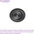 DMiotech 2 Pack 0.5W 8 Ohm 27mm Diameter DIY Magnetic Speaker Round Type (Black)
