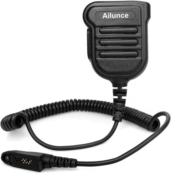 Retevis RT29 Ailunce HA1G Shoulder Speaker Mic - IP67 Waterproof Original Microphone, Compatible With Ailunce HD1 HD2