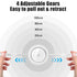 HianDier 3FT USB C to Lightning Cable, Retractable 27W Fast Charging Data Sync Cord for iPhone 14/13/12