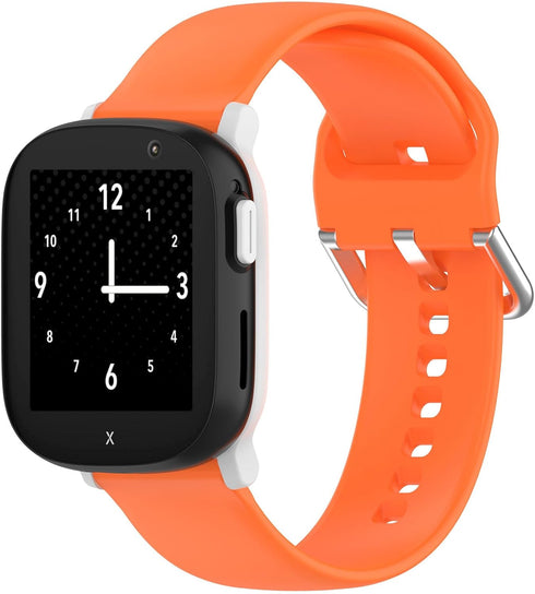 4Pack Silicone Watch Bands Compatible with XPLORA X6 Play Kids Smartwatch, Fit 4.7"-6.8" Wrist