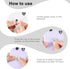 Gosknor 8pcs Heart Cell Phone Ring Holder, Metal Finger Ring Stand Heart-Shaped Sticky Phone Grip Loop Adhesive Phone