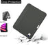 Soke iPad Mini 7 A17 Pro Case 2024, iPad Mini 6 Case 2021 with Pencil Holder, Shockproof Protection, Dark Grey