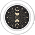 PopSockets PopGrip for MagSafe - Sun and Moon Phases Astrology Space Stars Black