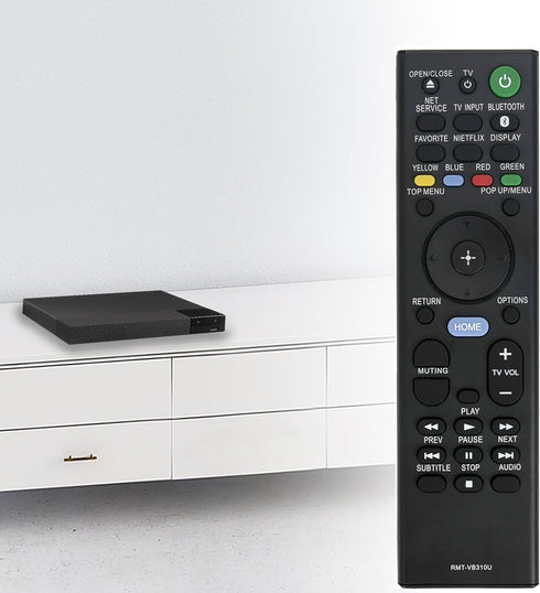 New RMT-VB310U Remote for Sony Blu-Ray DVD Player UBP-X800, UBP-UX80, UBP-X1000ES, Sub RMT-VB310E