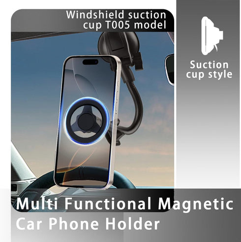KHGUZ 360 Car Magnetic Phone Holder, Degree Rotation Auto Cellphone Mount for Dashboard Air Vent, Strong Magnet Vehicle