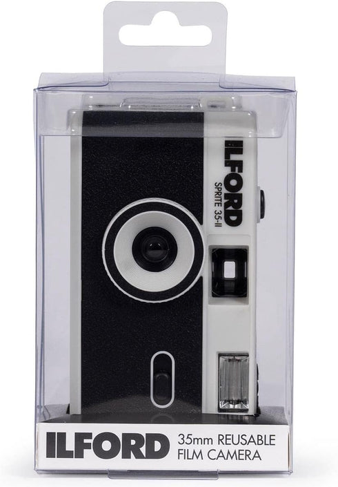 Ilford Sprite 35 II Black Silver Camera