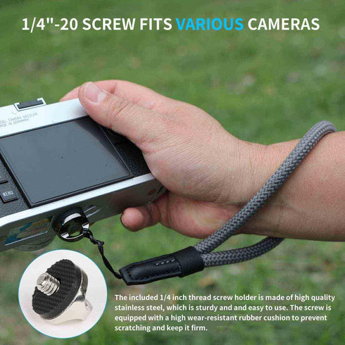 Keabroir A6700 A6600 A6500 A6400 A6300 A6100 A6000 Camera Wrist Hand Strap Soft Cotton Lanyard String Rope compatible
