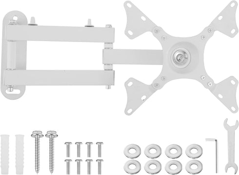 LZVXTYM TV Wall Bracket, Full Motion Tilt Rotation Adjustable Wall Mounting TV Stand