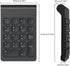 cimetech 2.4G 18 Wireless Number Pad, Numeric Keypad Numpad with USB Receiver, Keys Portable Mini Keyboard for Laptop