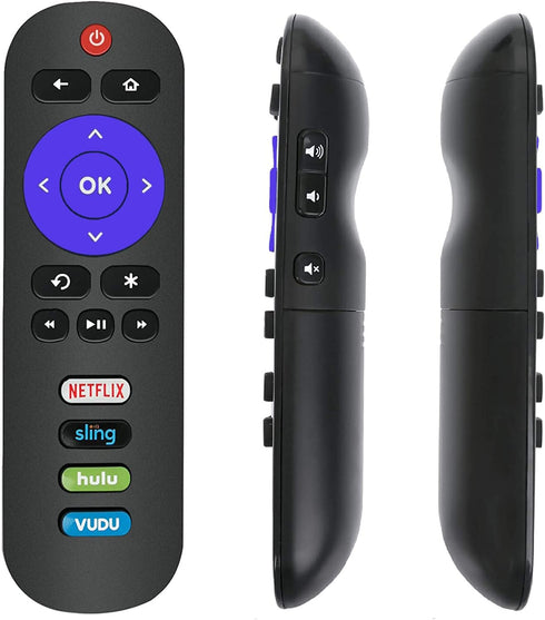 Remote Control for ONN Roku TV 4K UHD Smart HDTV, Compatible with All ONN Roku TVs