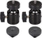 Hot Shoe Mount Adapter 360 Degree Swivel Mini Ball head with 1/4