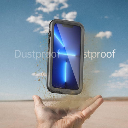 iPhone 13 Pro Waterproof Case Compatible with MagSafe, Built-in Screen Protector, Shockproof Dustproof