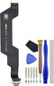 USB Type-C 3.1 USB Charger Port Flex Cable Replacement for OnePlus 9 LE2113 LE2111 LE2110