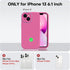 Vooii Pitaya iPhone 13 Case: Liquid Silicone, Shockproof, Camera Protection, Soft Anti-Scratch Microfiber Lining, 6.1