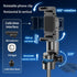 Generic 16 Inch 360 TINKSEN Extendable Selfie Stick Tripod, Equipped with Wireless Remote Control, Rotating Bracket