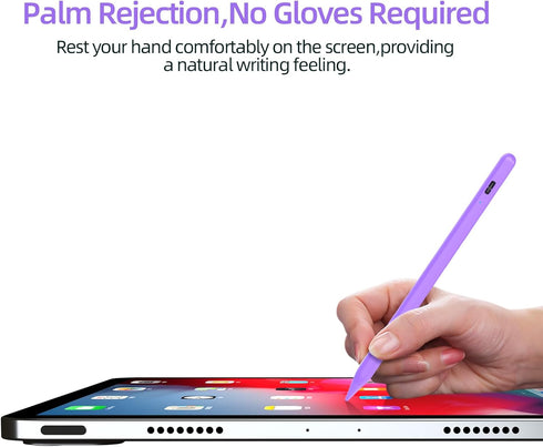 iPad Pencil, Stylus Pen for iPad 9th 10th Generation with Palm Rejection, Fast Charging for iPad 10/9/8/7/6th Gen, Air