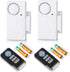 WSDCAM Wireless Door Alarm with Remote, 2 Pack, 105 dB Loud Pool Door Alarm for Kids Safety Home Security