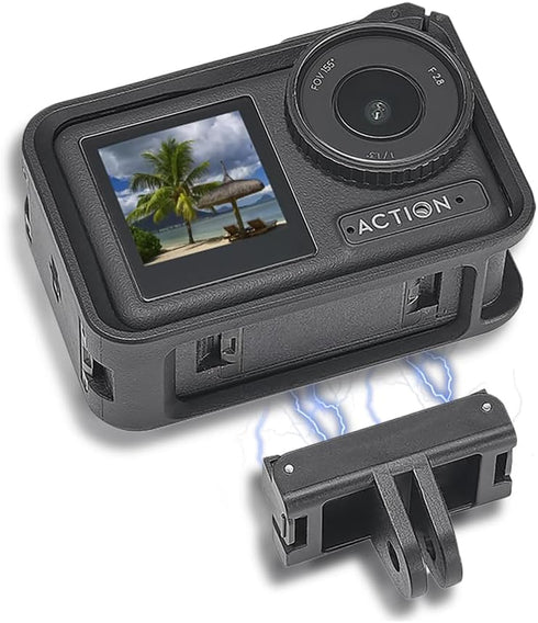 Lupholue 5/4/3 (2 Packed) Magnetic Quick Release Mount Adapter for DJI Action Pro