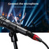Disino Female XLR to Dual RCA Y Splitter Patch Cable, Unbalanced XLR Female to 2 RCA Stereo Audio Interconnect