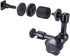 WANBY 7' 1/4" 3/8" (7'Arm) Articulating Magic Friction Arm & Large Adjustable Super Clamp Pliers Clip with and Thread