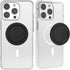 metisinno Magnetic Base Basic, Compatible with PopSocket Phone Grips and iPhone MagSafe Cases (Black)