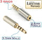 3.5mm Male to 2.5mm Female Audio Adapter for iPhone 6/6S/6 Plus/5S/5C/5, Samsung Galaxy S6/S5/S4/S3, Note 4/3 & More.