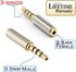 3.5mm Male to 2.5mm Female Audio Adapter for Apple iPhone 6/6S/5S, iPad, Samsung Galaxy, Note & Most