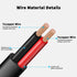 5Pcs Male to Female DC Extension Cable - 3.3ft/1Meter, 5.5mm x 2.1mm for CCTV Security Camera and LED Light Strips