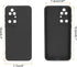MECCANIXITY Phone Case for 6.3"x3"x0.39"Cell Phones TPU Silicone Anti-Fall and Shock-Absorbing Full Body Protective Cover Case for Men Women, Black