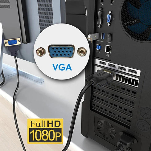 chenyang VGA RGB 3COAX+6C 90 Degree Down Angled Extension Cable for Monitor Projector Computer