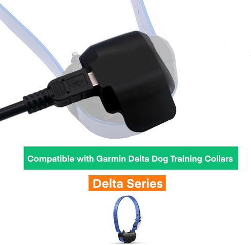 Charger Clip for Garmin Delta, Delta Sport Dev Training Dog Collars Anti Barking Collar, Replacement USB Charging Cable Clip.