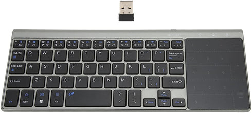 Zyyini 2 in 1 Portable Keyboard with Touchpad, Numeric Keypad, QWERTY Layout for Notebooks and Computers