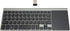 Zyyini 2 in 1 Portable Keyboard with Touchpad, Numeric Keypad, QWERTY Layout for Notebooks and Computers