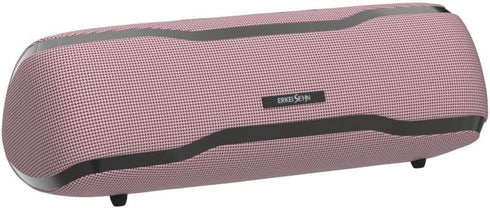 Portable Bluetooth Speaker, IPX7 Waterproof, Colorful Flashing Lights, 24H Playtime, Pink