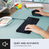 Perixx PERIBOARD-215B US Wired Keyboard, Ultra Slim Scissor Keys, 2 USB-A & USB-C Ports, Detachable Cable, Black