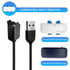 RUKUHOT Portable Wireless Magnetic Charger Cable Compatible with Tractive GPS Tracker, 1.65 Feet USB Charging Cord fit for Tractive GPS Pet Tracker for Dogs/Cats
