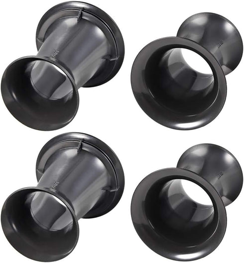 uxcell 82mm x 110mm Speaker Port Tube, Subwoofer Bass Reflex Tube, 4pcs