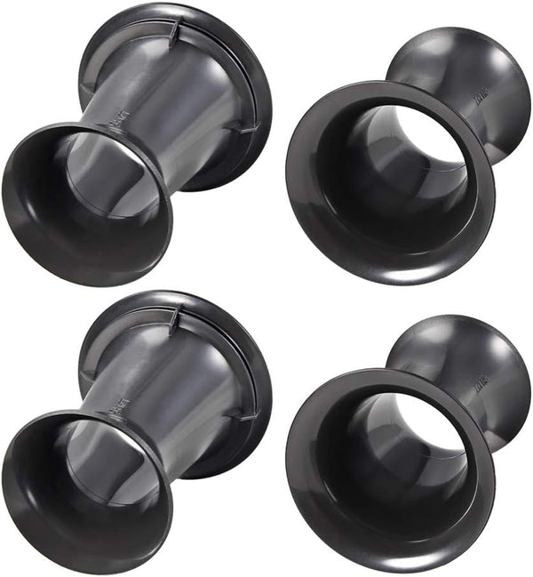 uxcell 82mm x 110mm Speaker Port Tube, Subwoofer Bass Reflex Tube, 4pcs
