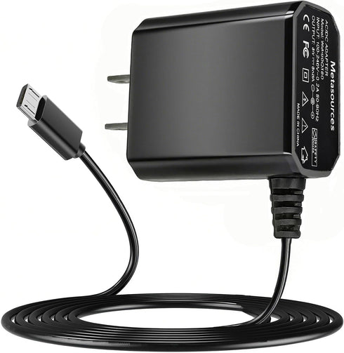 Metasources Micro USB 5V AC/DC Adapter Compatible with Aiworth E36 MB08 Portable Digital