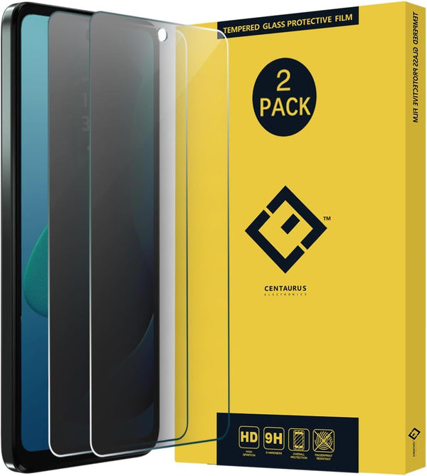 2Pcs Privacy Screen Protector for Moto G 5G 2024 6.6" Anti-Peeping Anti-Scratch 9H Tempered Glass Protective Film
